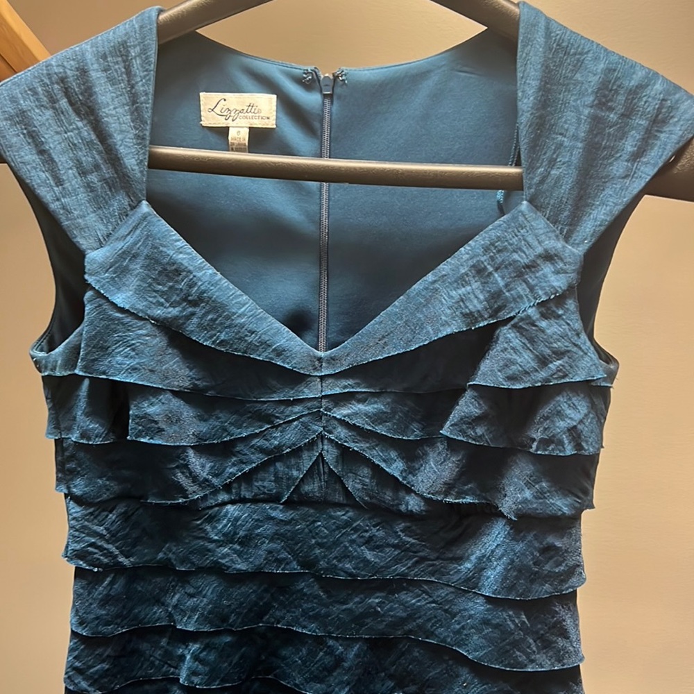 Lizzatti collection navy cocktail dress